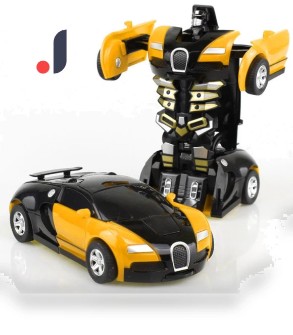 One-Press Deformation Car Toys — Construction Kits, Featured toys