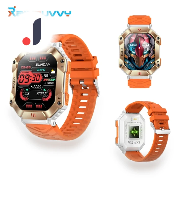 Прочные умные часы с 2,0-дюймовым экраном — Smartwatches, Rainbuvvy