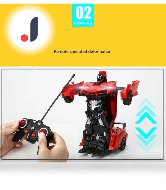 Radio-controlled Transformer Car 2 in 1 — Remote Control Cars