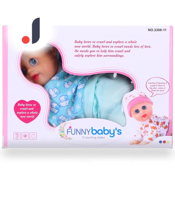 Realistic cute baby doll — Travel Toys for Kids, Automobile and motorcycle supplies