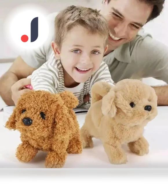 Realistic Plush Smart Dog Toy — Interactive, HIMO Group