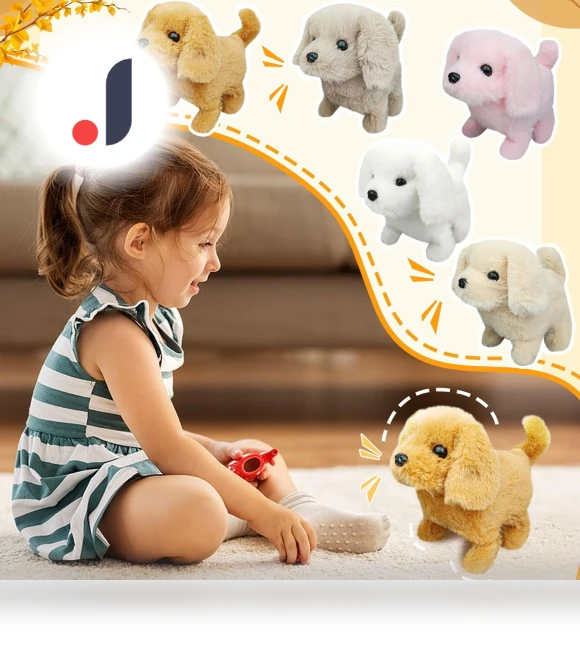 Realistic Robotic Puppy — Interactive Animal Companions, Vegetables