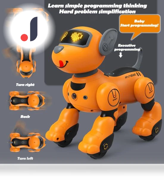 Remote Control Robot Dog Toy — Interactive Figures & Robots, Hello Garden