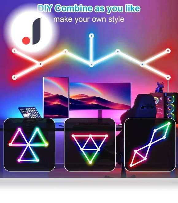 RGB LED Wall Light Bars — Wall Lighting, Auto Accessories Home
