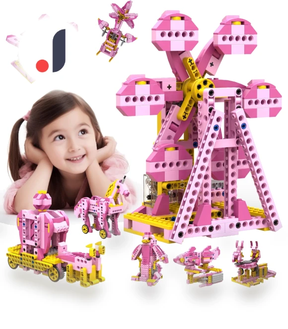 Robot G Amusement Park Block Set — Construction Kits, Zen Picks
