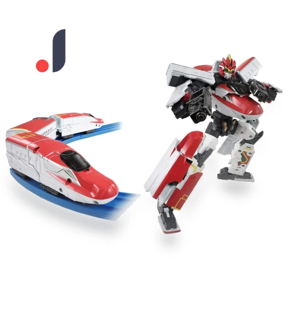 Shinkansen Shinkalion Z E6 Komachi Red Transformer Robot — , MIYAKO