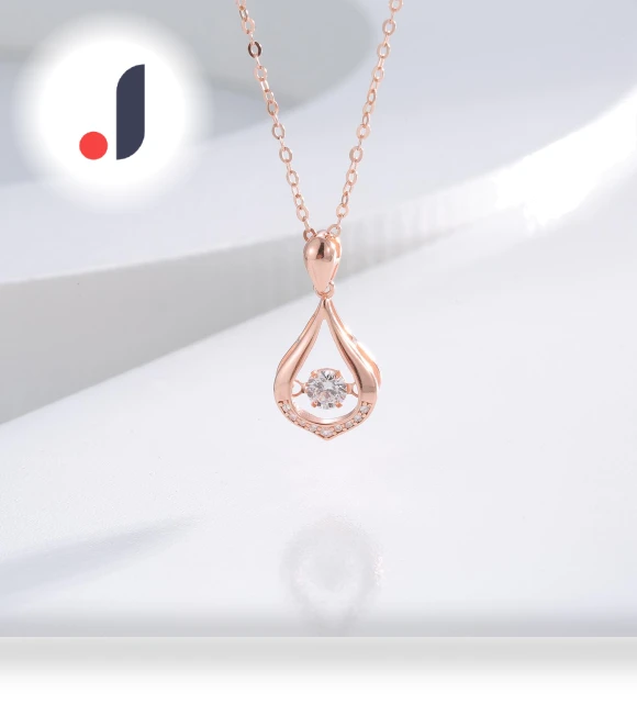 Silver Water Drop Smart Necklace — , Gentle clothing world