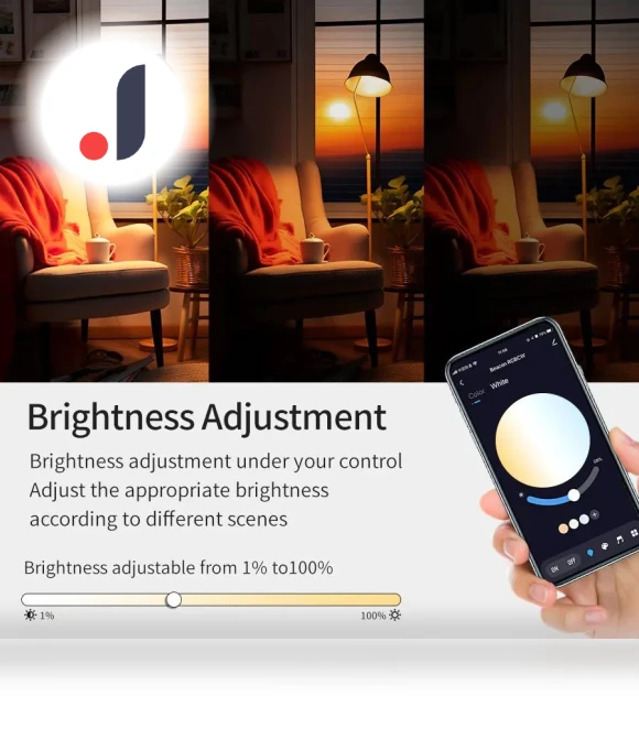Smart Bluetooth LED Lamp — LED, Build My Home