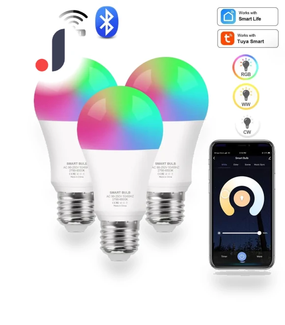 Smart Bulb LED Lamp — LED, Tuya