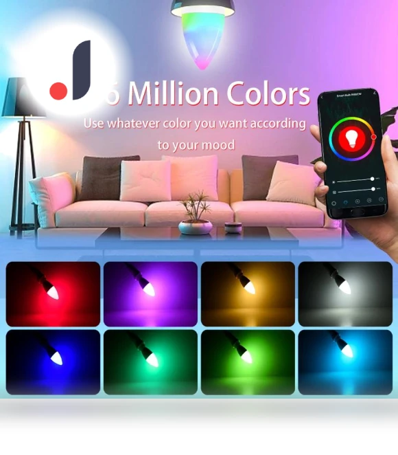 Smart Bulb with Adjustable Brightness — Smart Home Modules, Cozy Cottage-Relax