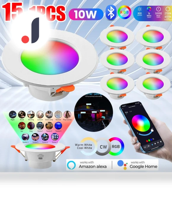 Smart Ceiling Light RGB Color Changer — Smart Home Modules, GYROBALL