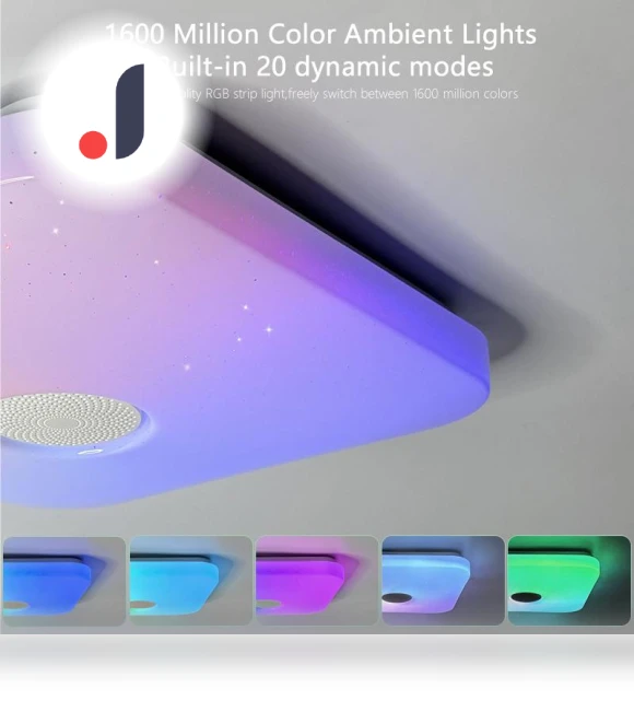 Smart Ceiling Light — Overhead Lighting, Rainbow Rain