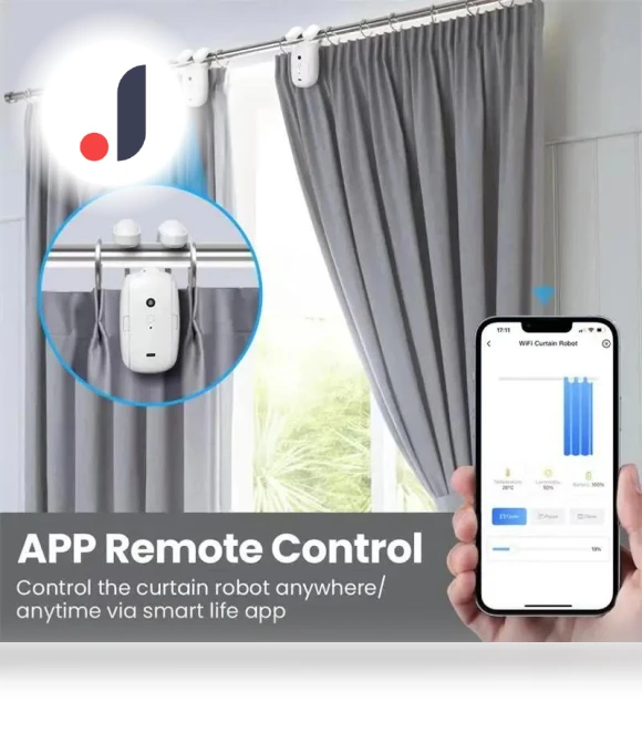 Smart Curtain Rod — Smart Home Hubs & Controllers, Tuya