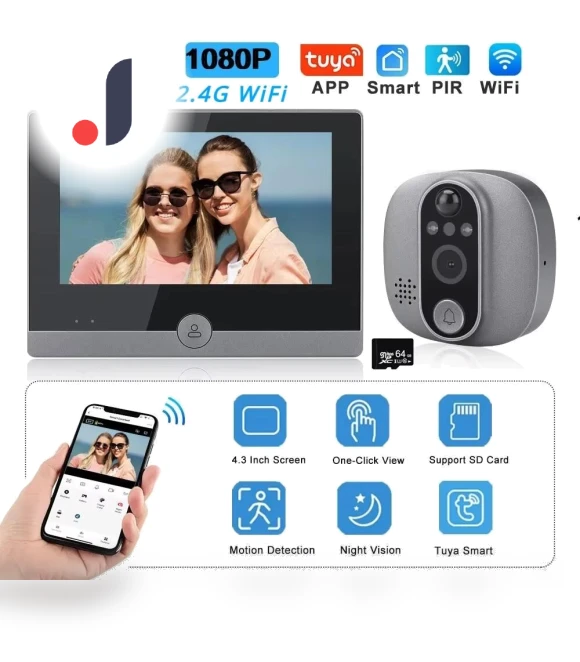 Smart Doorbell Camera — Smart Home Security, Jakemy