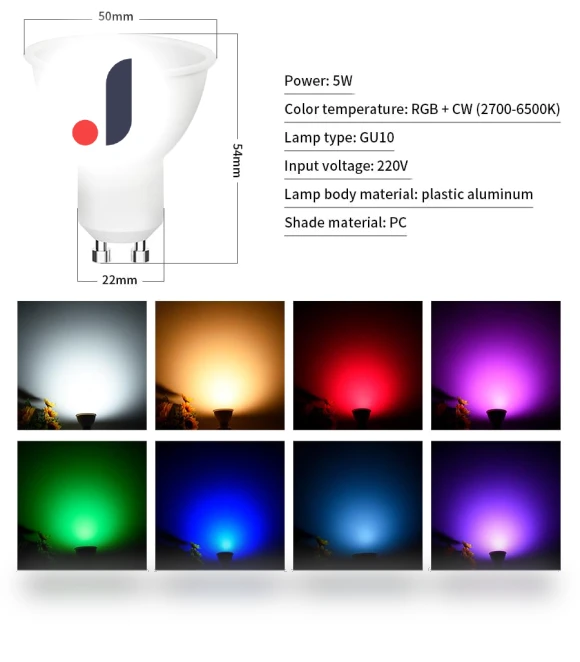 Smart GU10 LED Bulbs — LED, Build My Home
