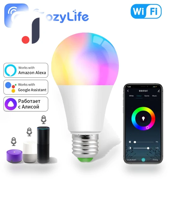 Smart LED Bulb — LED, CozyLife