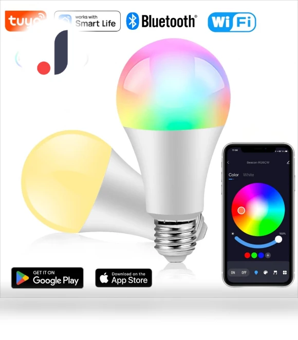 Smart LED Light Bulb — LED, Tuya