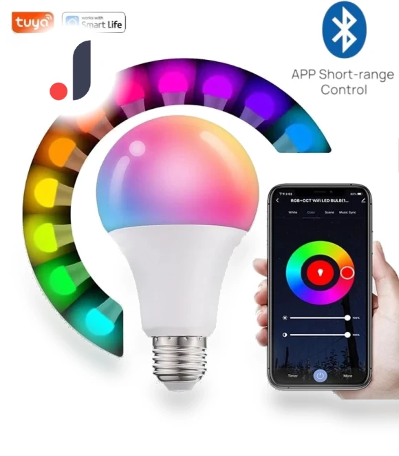 Smart LED Light Bulb — LED, Build My Home