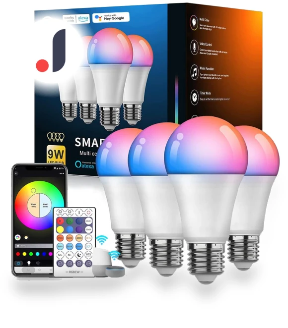 Smart LED Light Bulb — LED, Build My Home