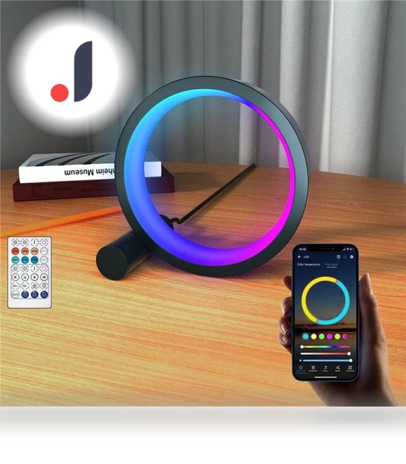 Smart LED Night Light RGB Table Lamp — Creative Lighting Solutions, Good Household Items