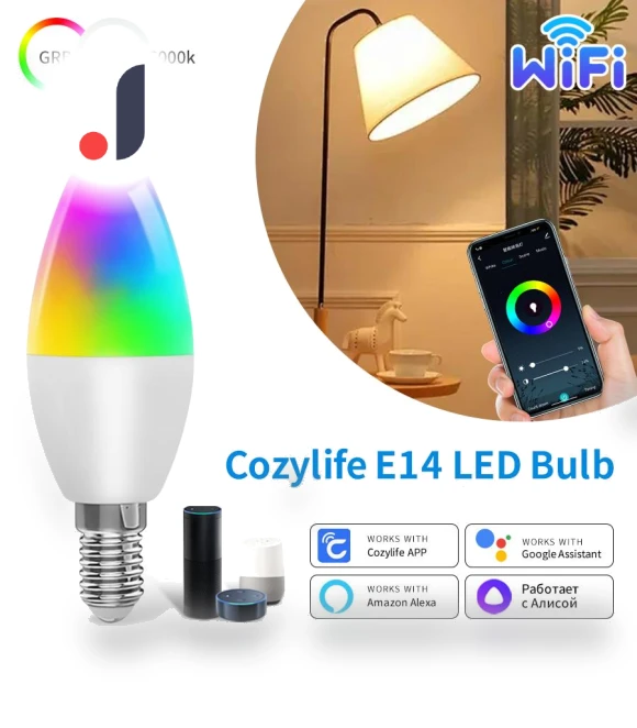 Smart LED WiFi Bulb — LED, CozyLife