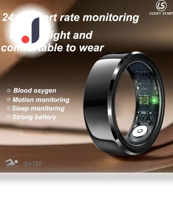 Smart Ring Fitness Tracker — Smart Rings, Lucky Start Smart watch