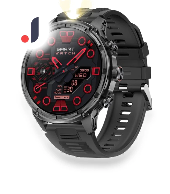 Smart Sports Watch with LED Flashlight — Wearable Accessories, ESTG