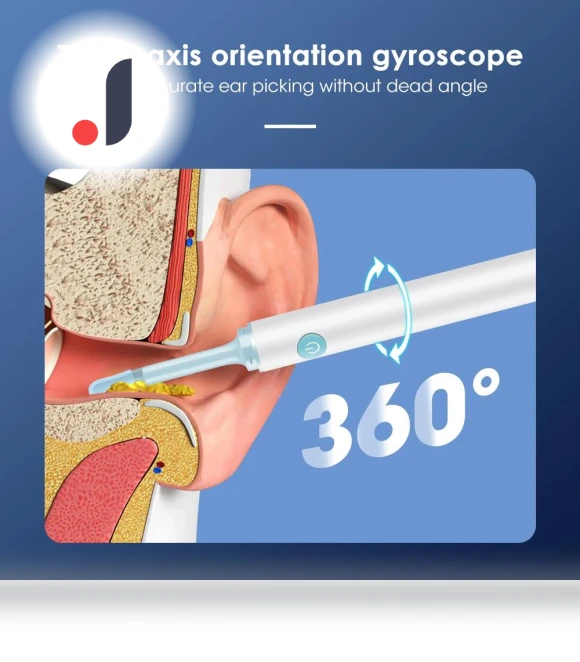 Smart Visual Ear Cleaner Otoscope — Syringes, Cars Auto Home