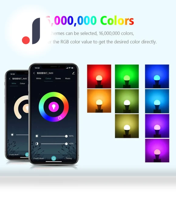 Smart WiFi LED Bulb — LED, Build My Home