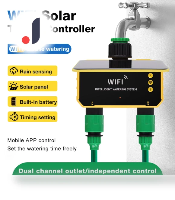 Smart WiFi Solar Watering Timer Controller — , Home Of Auto Parts