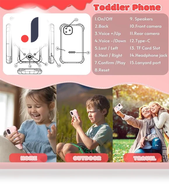 Unicorn Smart Toy Phone with Camera — Interactive Learning Devices, AE Selection