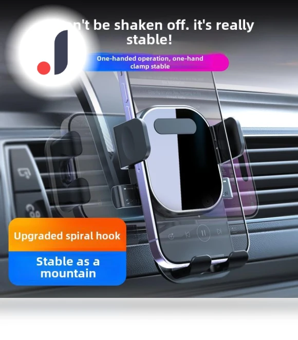 Universal Phone Holder with Auto Lock — Dashboard Installation Kits, Smarter than future