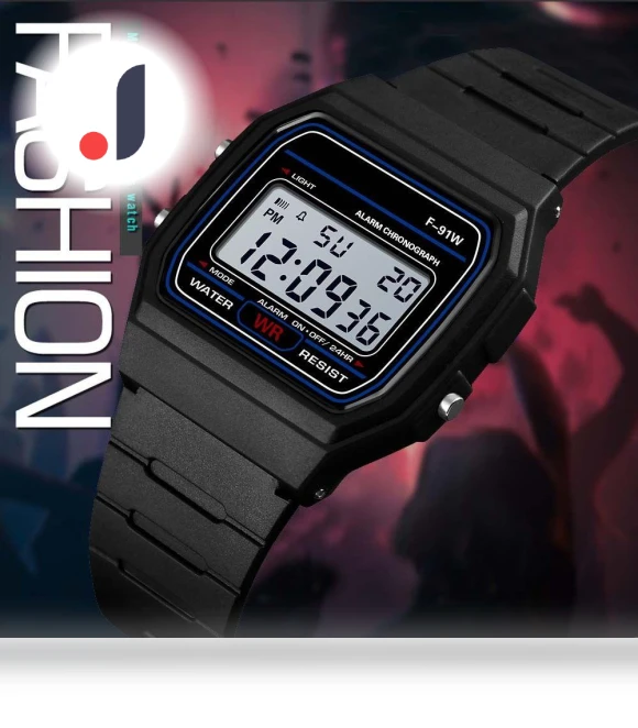 Waterproof Outdoor LED Sports Smart Watch — Active Timepieces, guangbaokejki