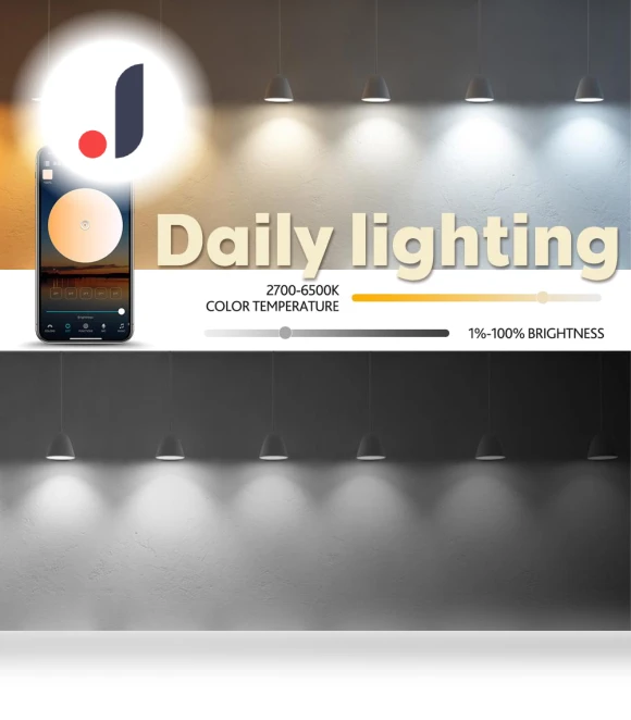 Wi-Fi Smart LED Bulb — LED, Rainbow Rain