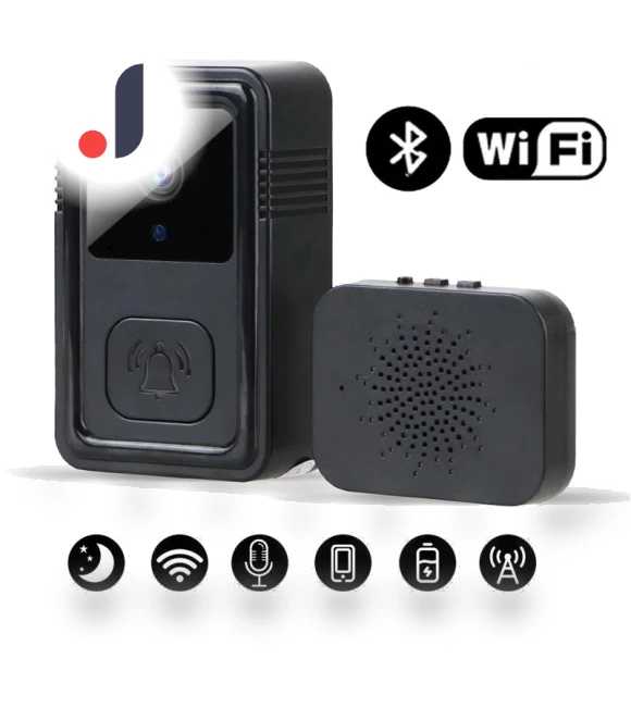 Wireless Doorbell Camera — Smart Home Security, DC-HOME