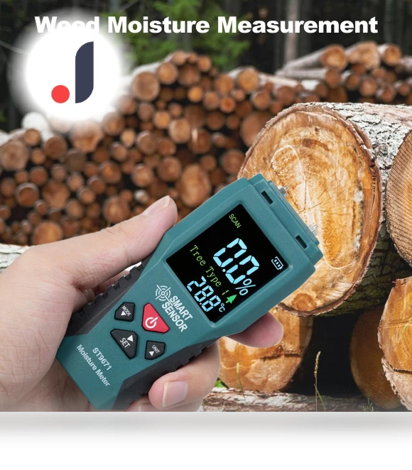 Wood Moisture Meter — Moisture Detection Tools, Kkmoon