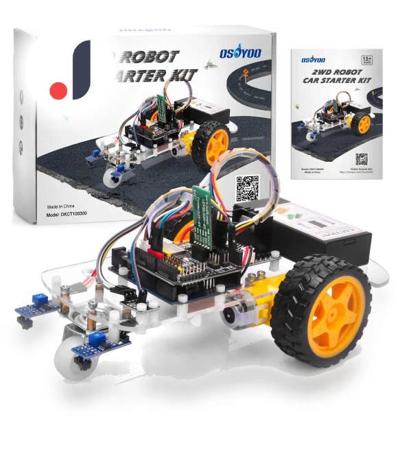 2 Wheel Drive Smart Robot Car Starter Kit — Robotics Components, OSOYOO
