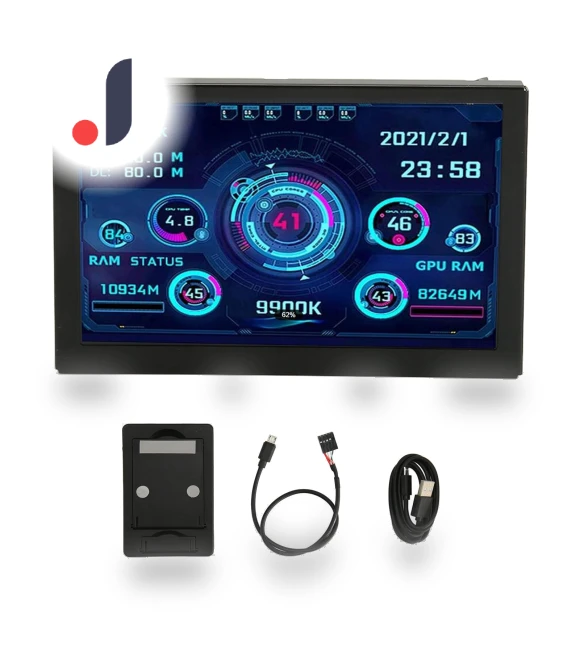 5-inch Computer Temperature Monitor — Covers, Zeblaze