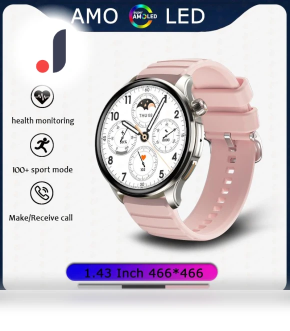 Amoled Full Touch Screen Smart Watch — Smartwatches, Tiktop2