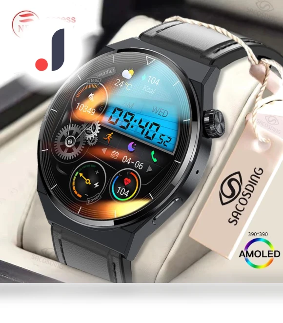 Amoled Smartwatch — Smartwatches, Tiktop2