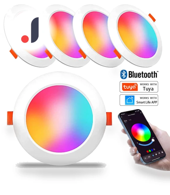 Bluetooth LED Downlight — LED, Tuya