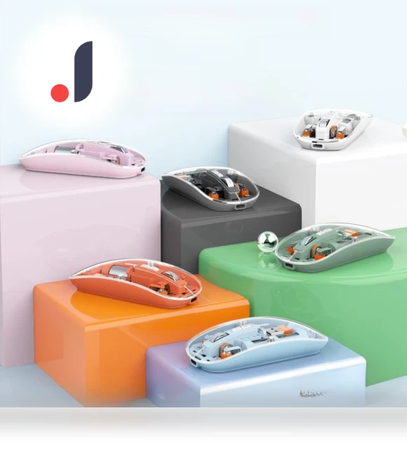 Bluetooth Mouse with Three Silent Charging Modes — Computer Mice, StrideBox
