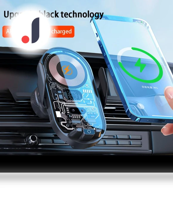 Creative Car Stand Wireless Charger — Dashboard Installation Kits, 58 Easybuying