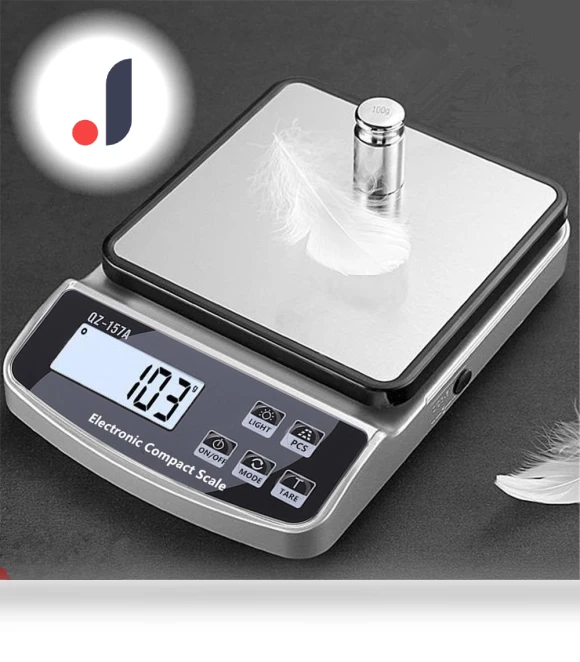 Digital Electronic Scale with Calibration — Precision Weighing Solutions, DC-HOME Textile