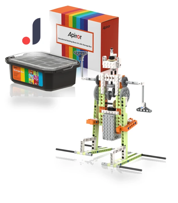 Educational Robot Toy with Learning Assembly — Construction Kits, DOKI DOKI MARKET