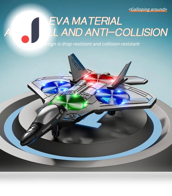Electric Foam Fighter with One-Button Return — Flying Toys, All About Drones
