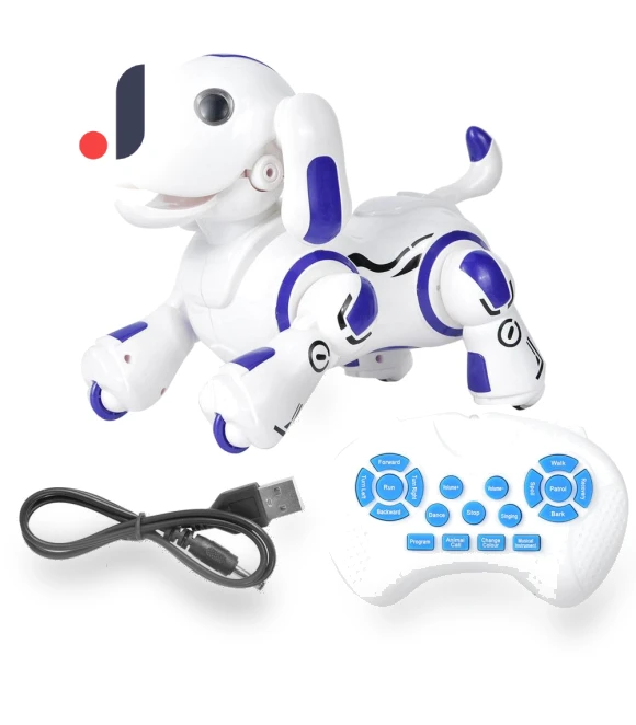 Electronic Intelligent Touch Robot Dog — Interactive Animal Companions, Neoglint