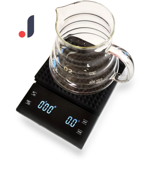 Electronic Kitchen Scale with Timer — Weight Management Tools, DC-HOME Textile