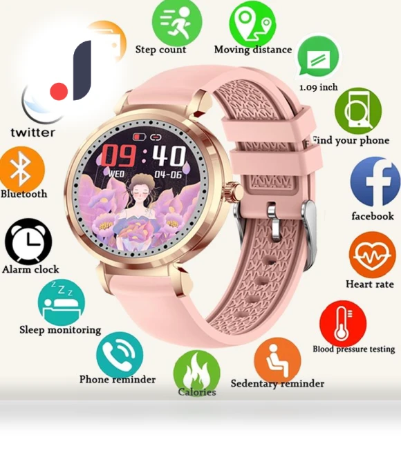 Fashion HD Color Screen Women's Smart Watch — Wearable Accessories, Tiktop2
