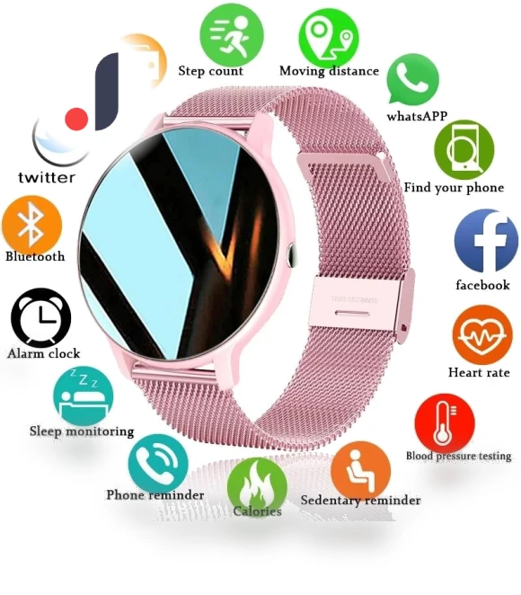 Fitness Tracker with Sleep Monitoring — Smartwatches, Tiktop2